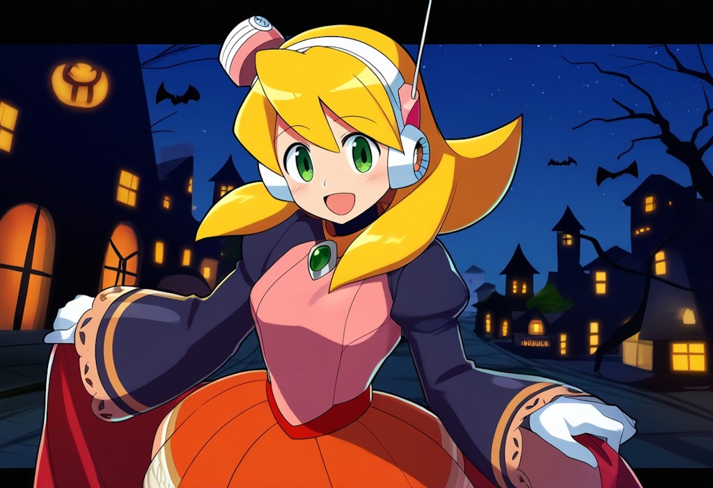 ロックマンX　エイリア　ハロウィン