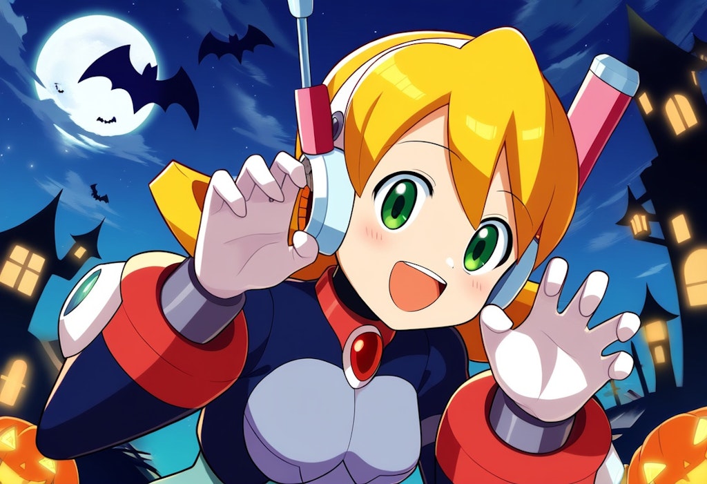 ロックマンX　エイリア　ハロウィン