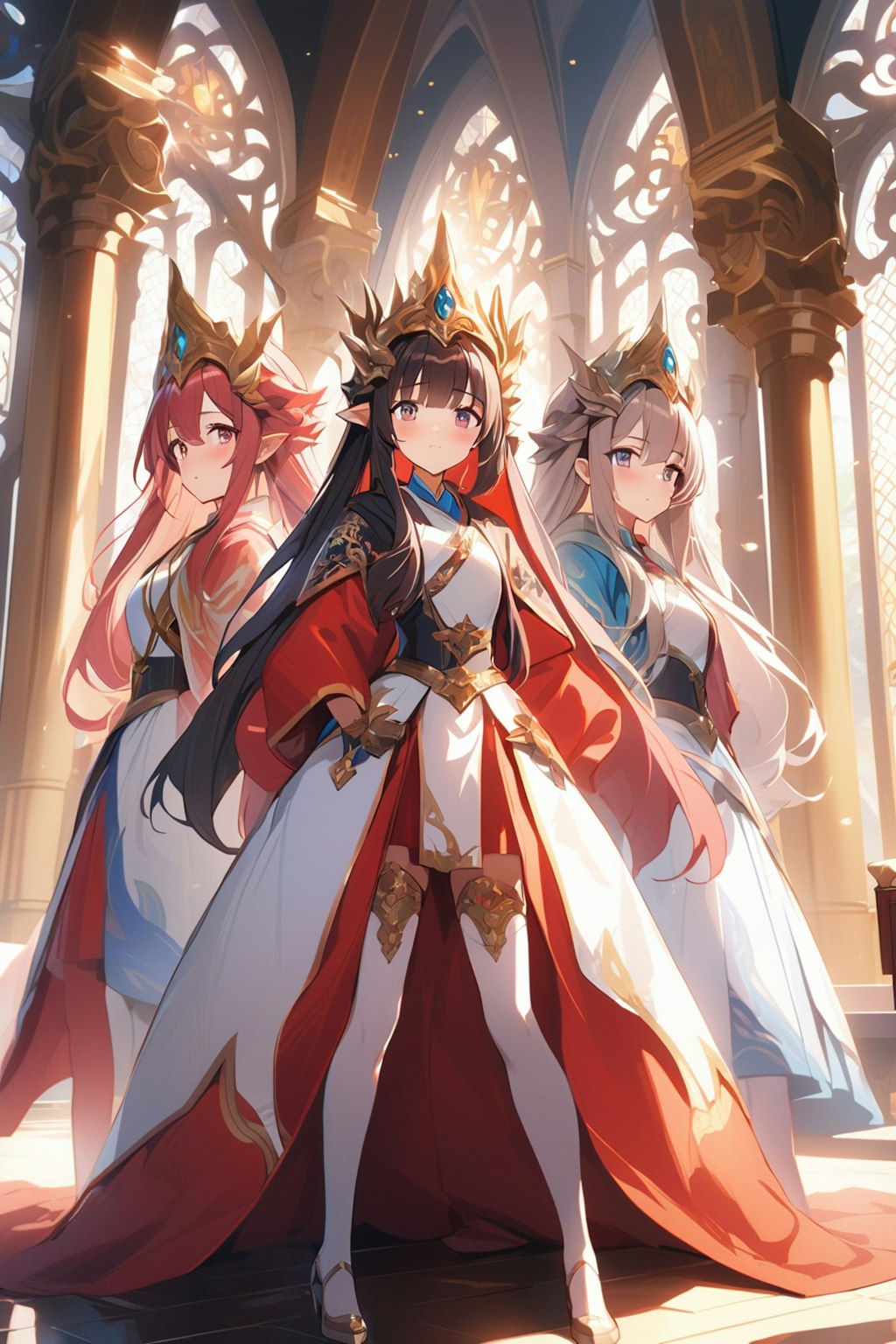 三つ子の龍姫