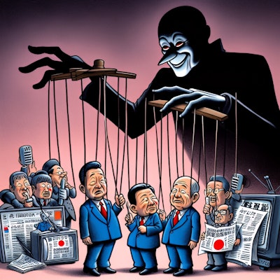 日本政府とマスコミの癒着