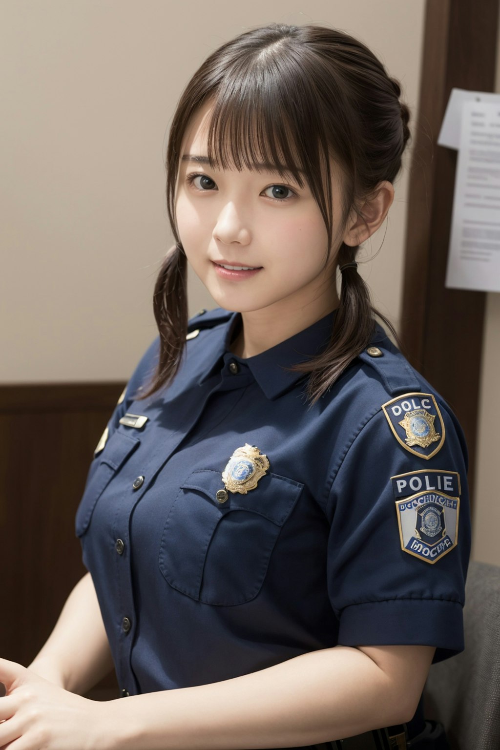 女性警察官 vol.2 ツインテール