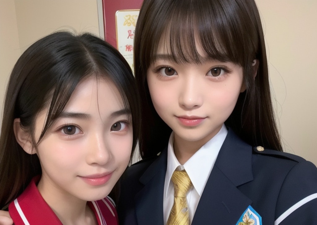 姉と２ショット♡