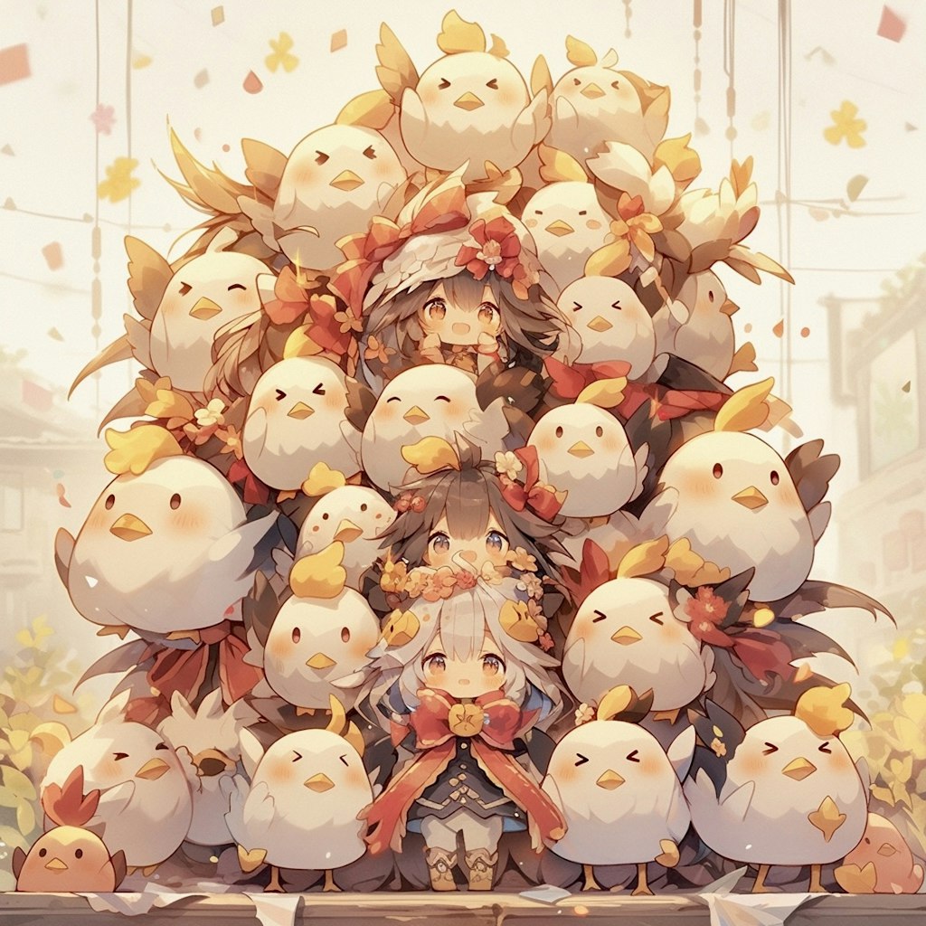 ヒナ群祭り🐣