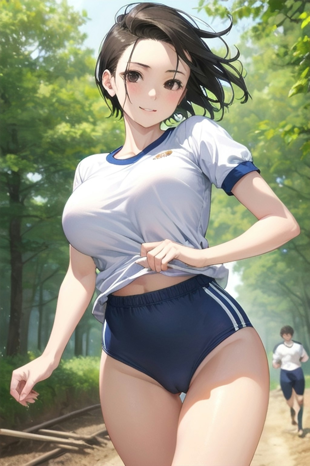 ブルマ女子