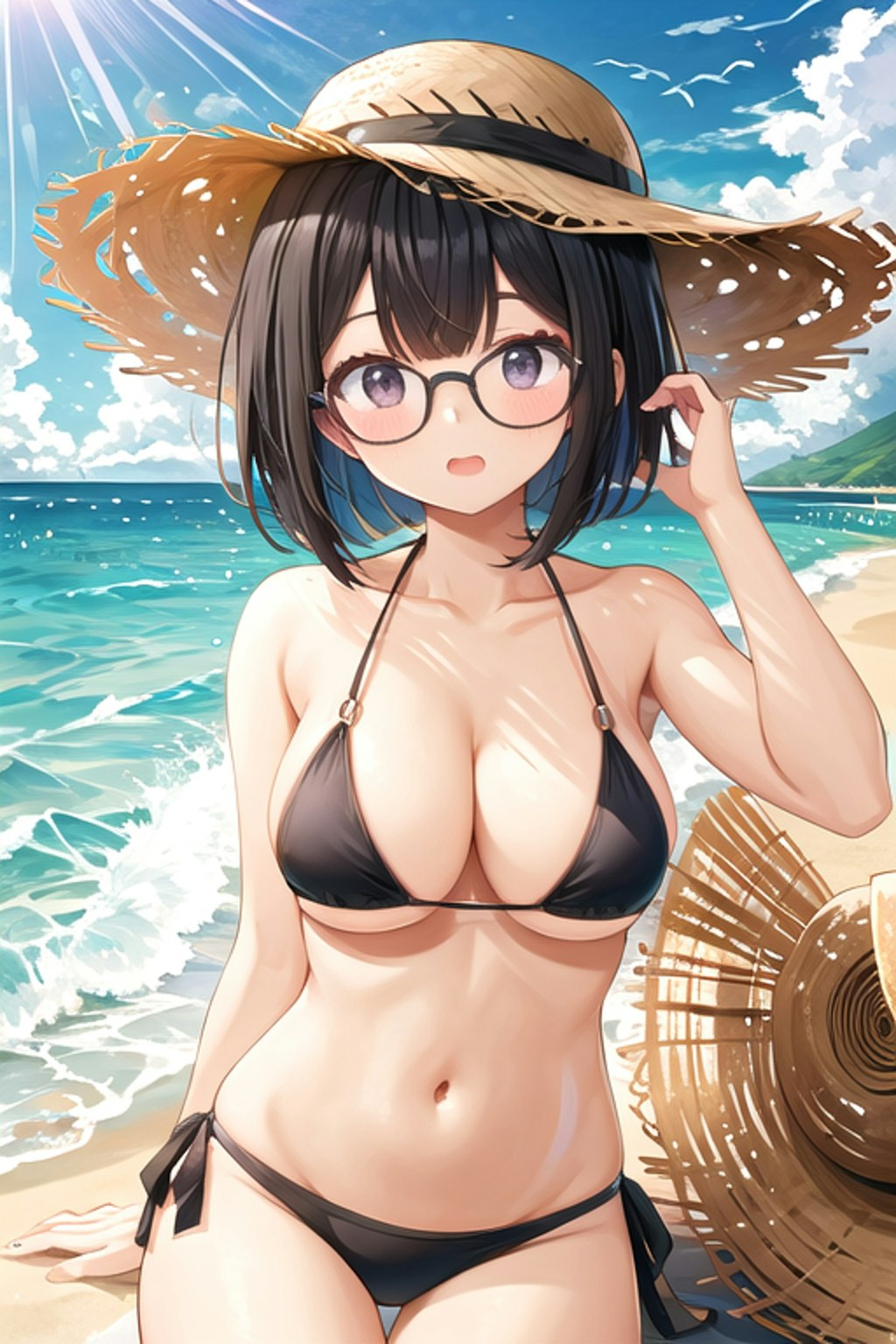 安直だけど夏は！海だ！水着だ！だよね…