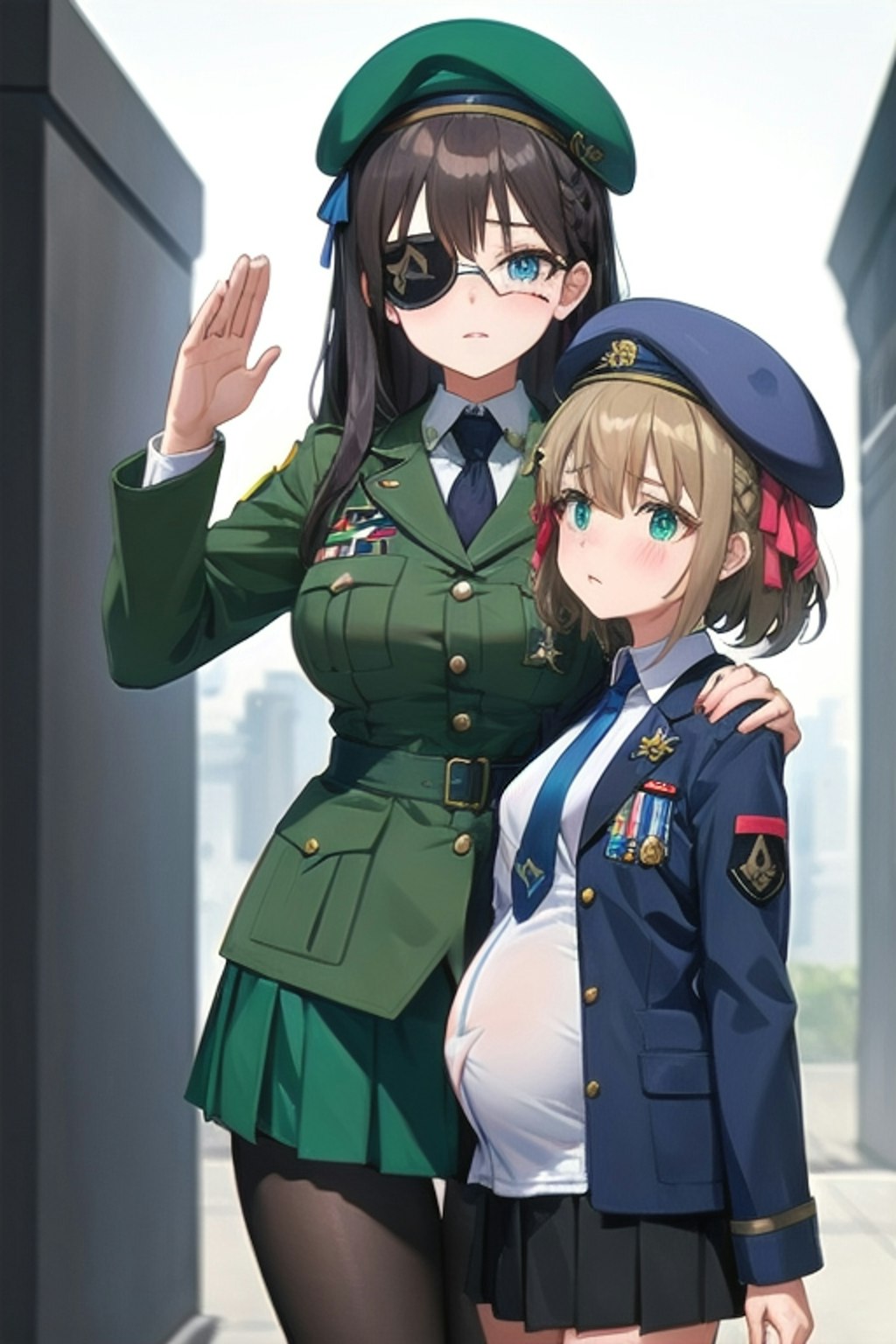 女軍人