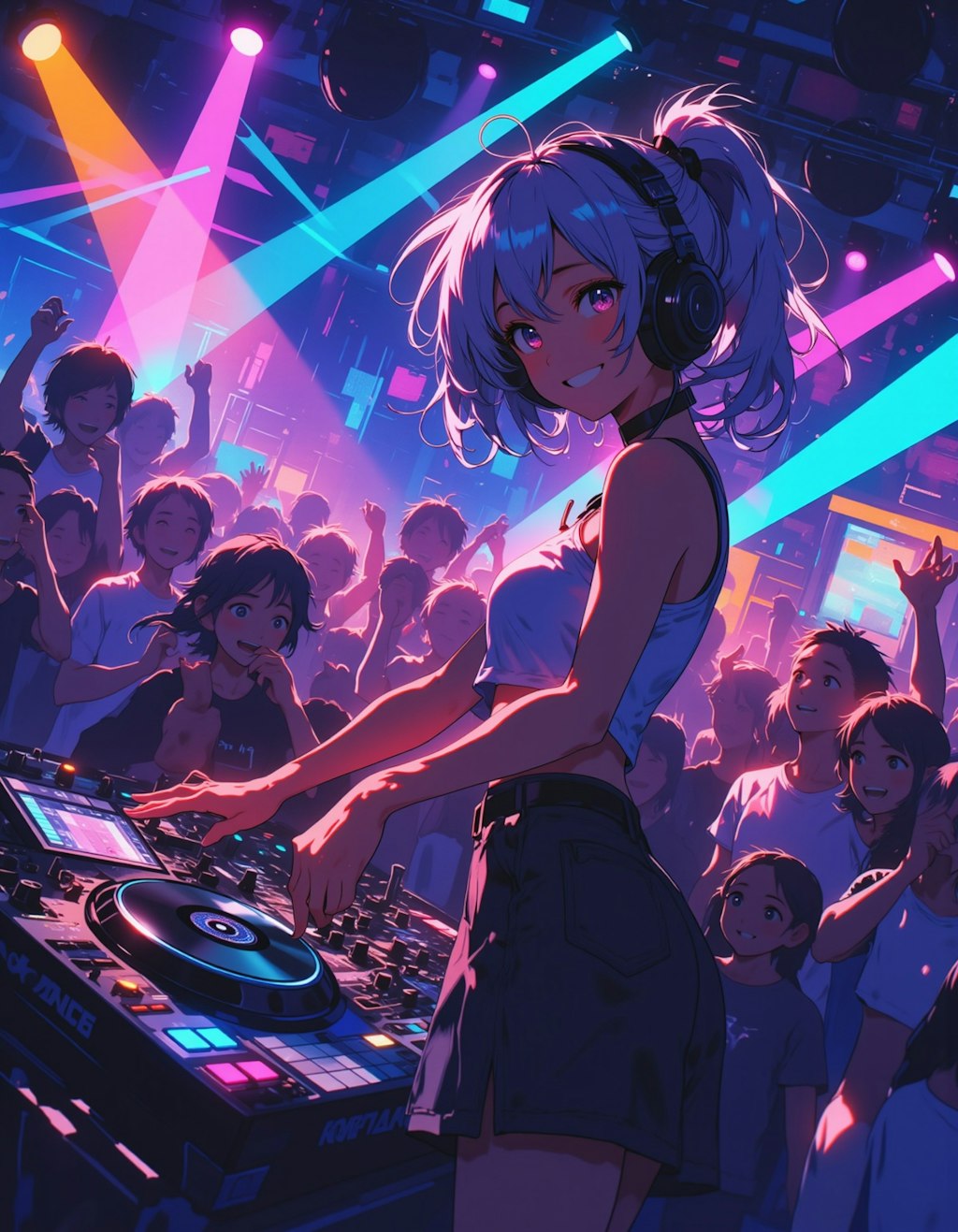 female DJ