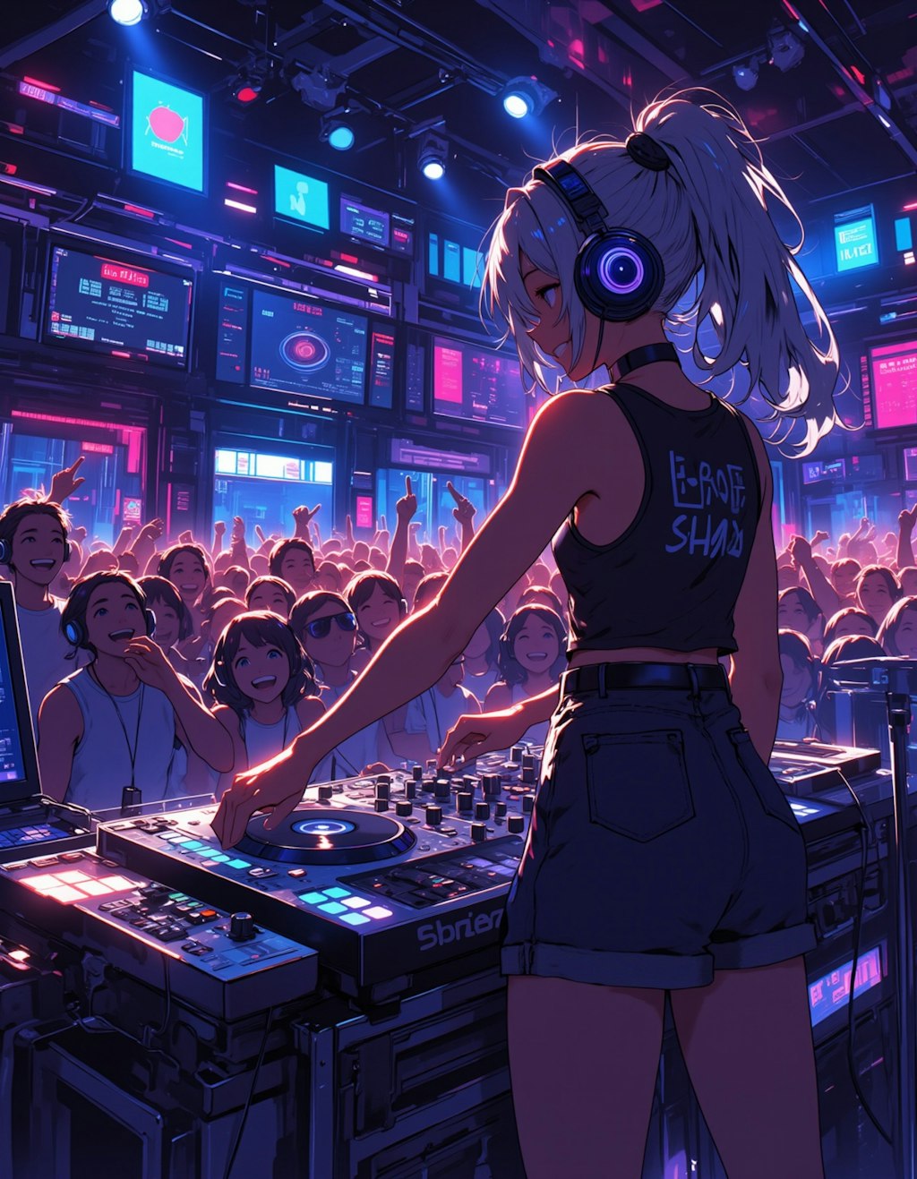 female DJ