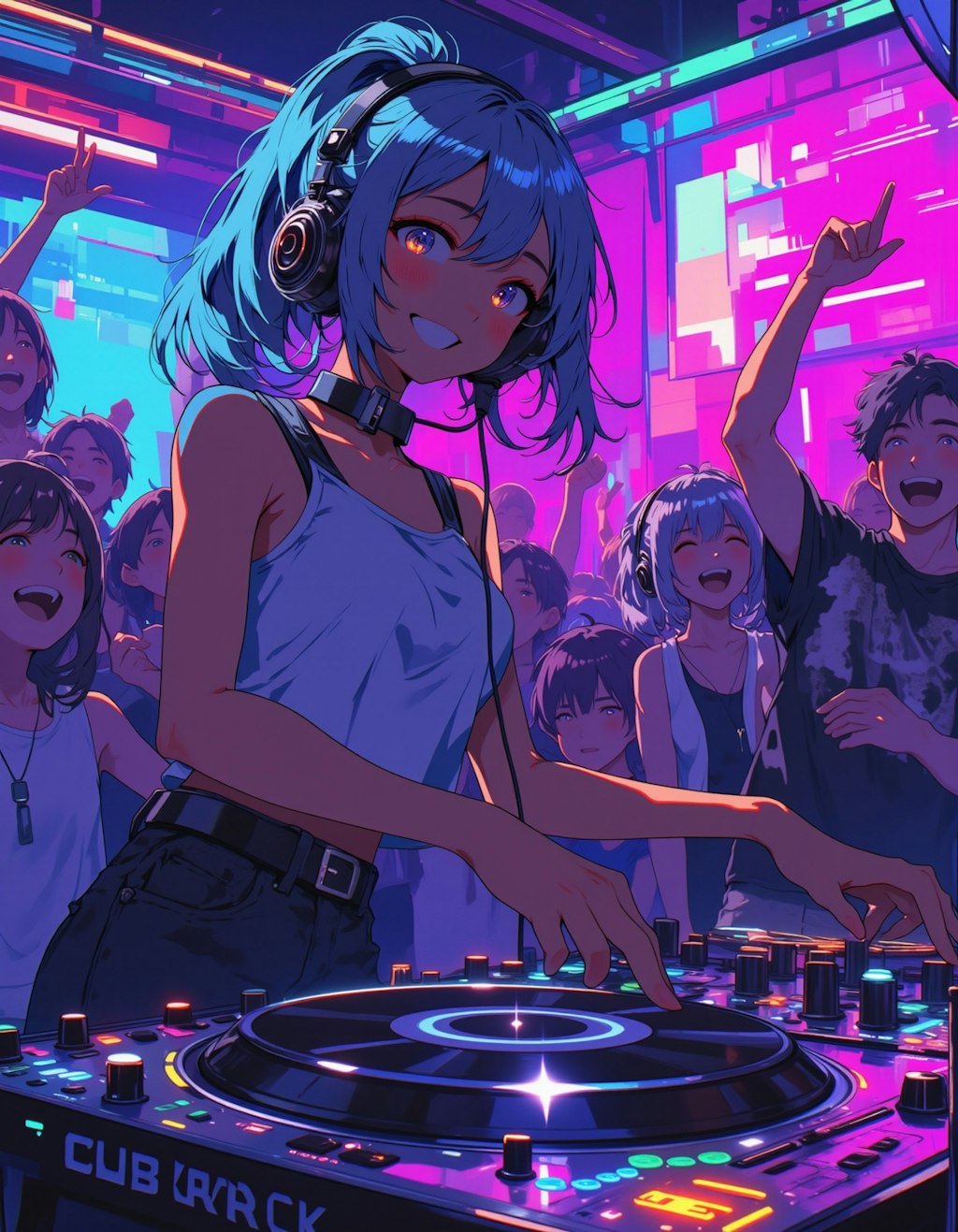 female DJ