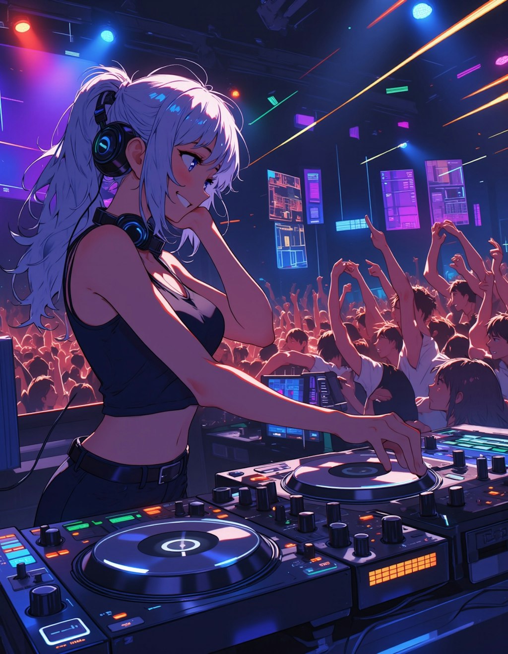 female DJ