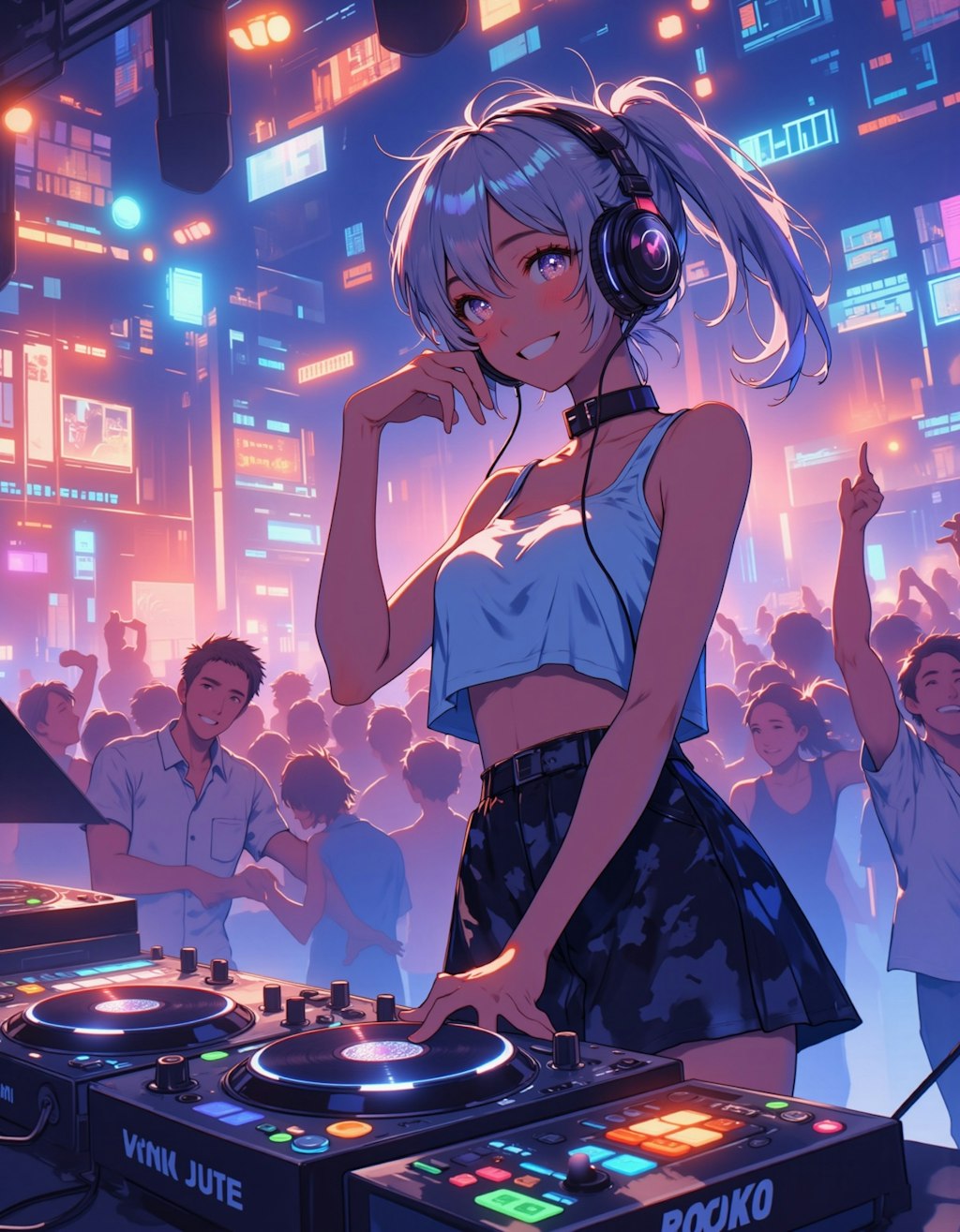 female DJ