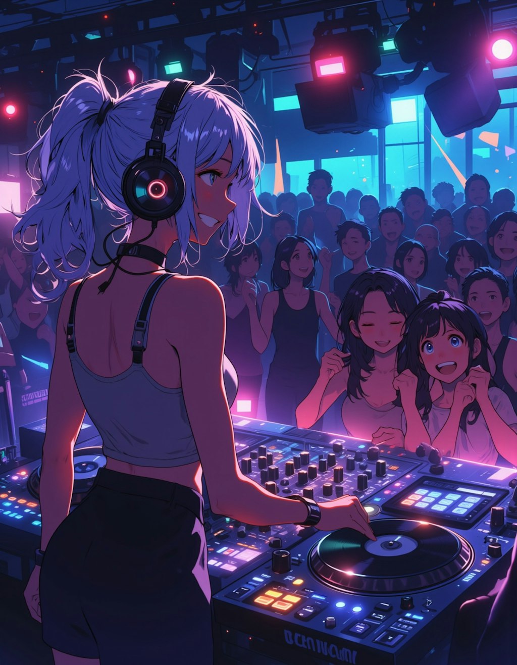 female DJ