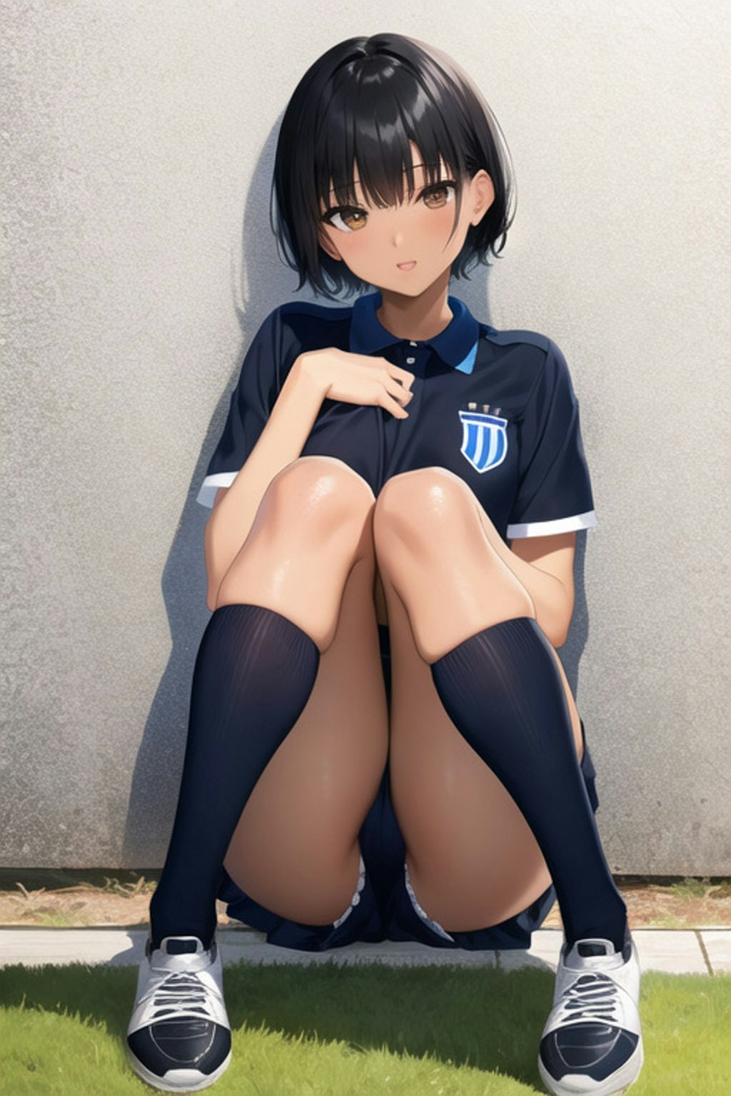 サッカーユニフォーム女子