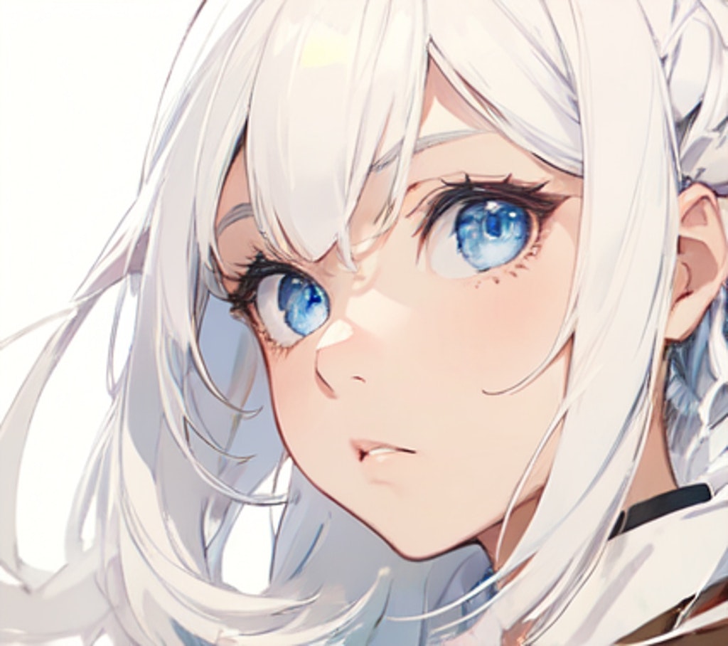 白少女３