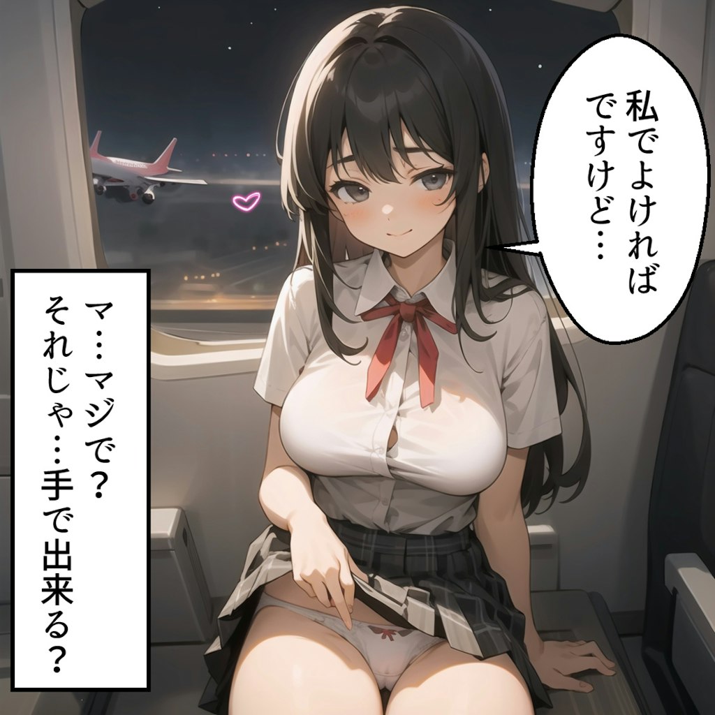 帰りの飛行機で①