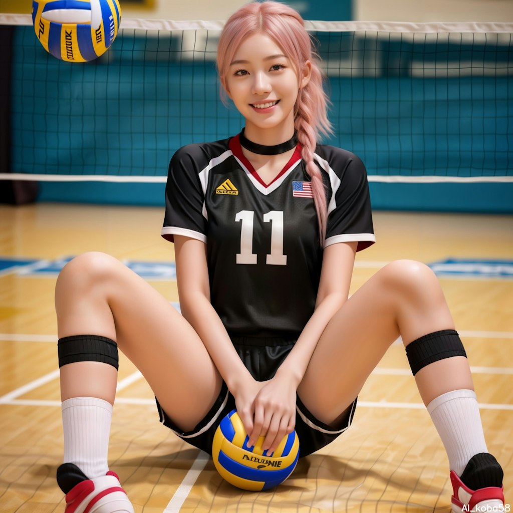 Vol19_Volleyball girl