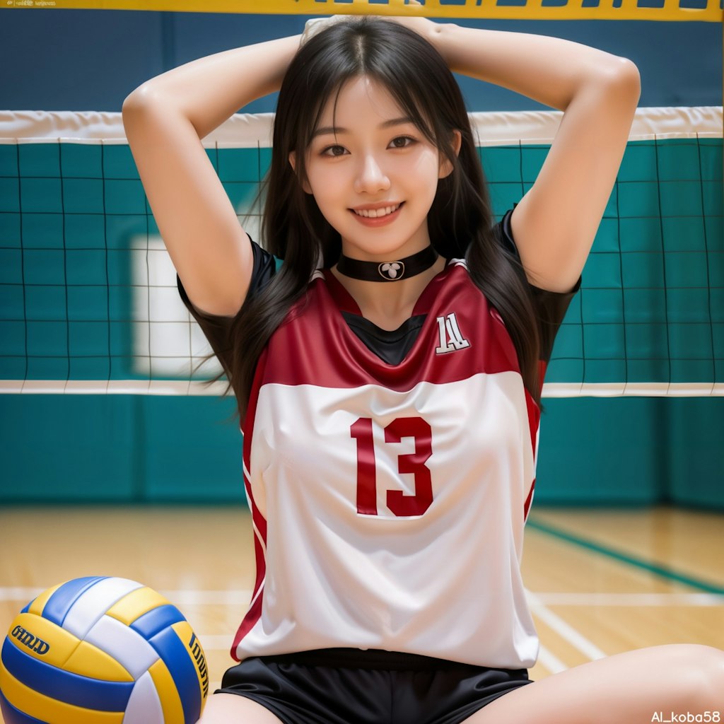 Vol19_Volleyball girl