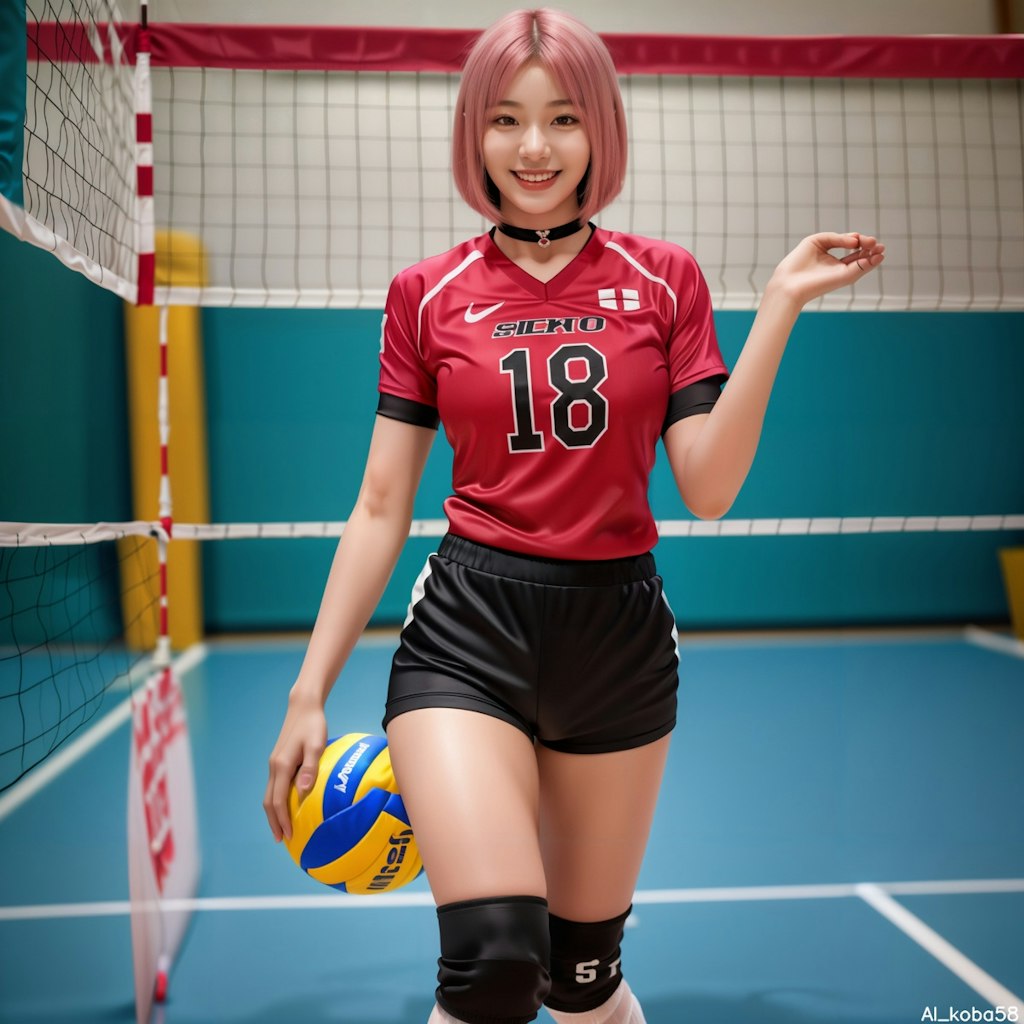 Vol19_Volleyball girl