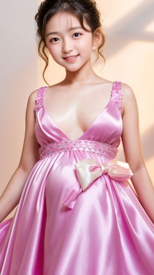 ピンク·ドレス