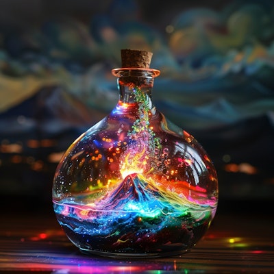 虹色噴火瓶