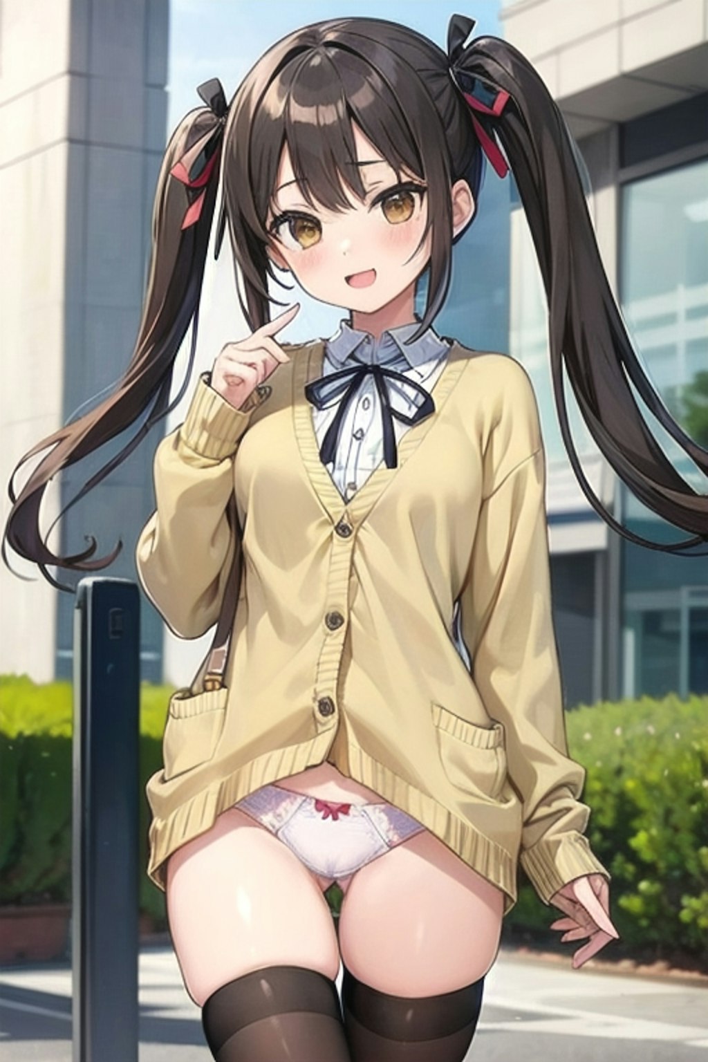 School twintails girl