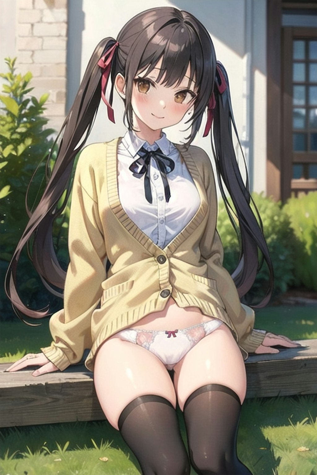 School twintails girl