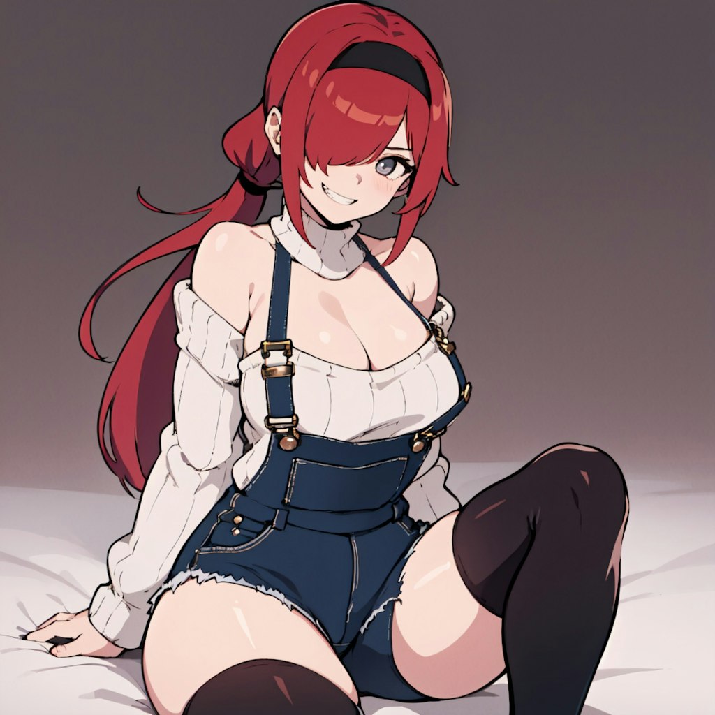 RED HAIR OVERALL