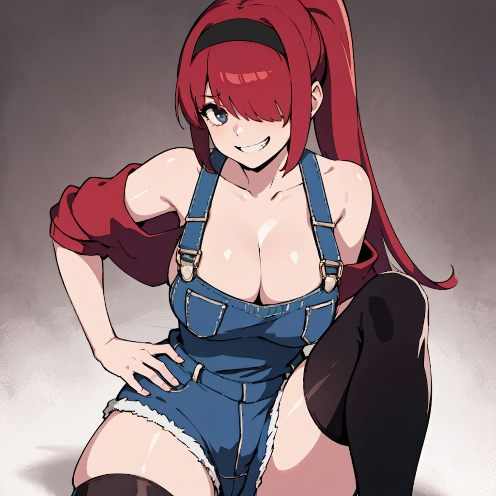 RED HAIR OVERALL