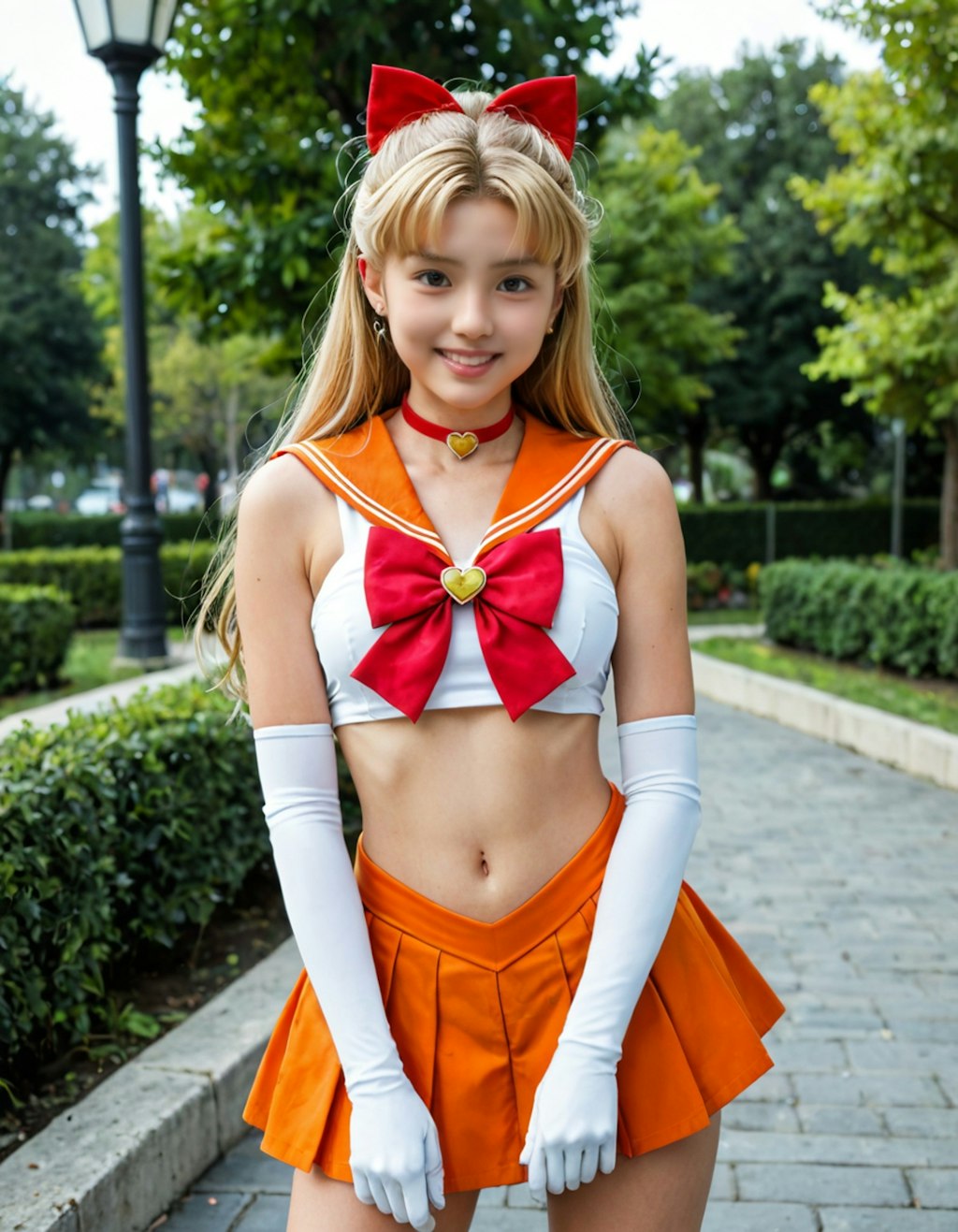 セーラーヴィーナスコスプレ