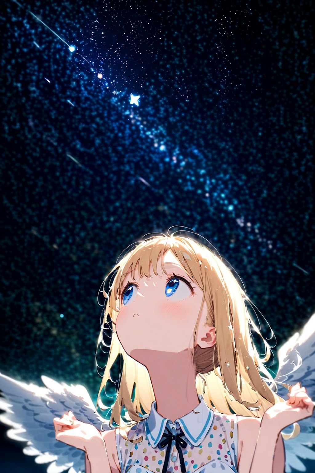 星空を眺めて