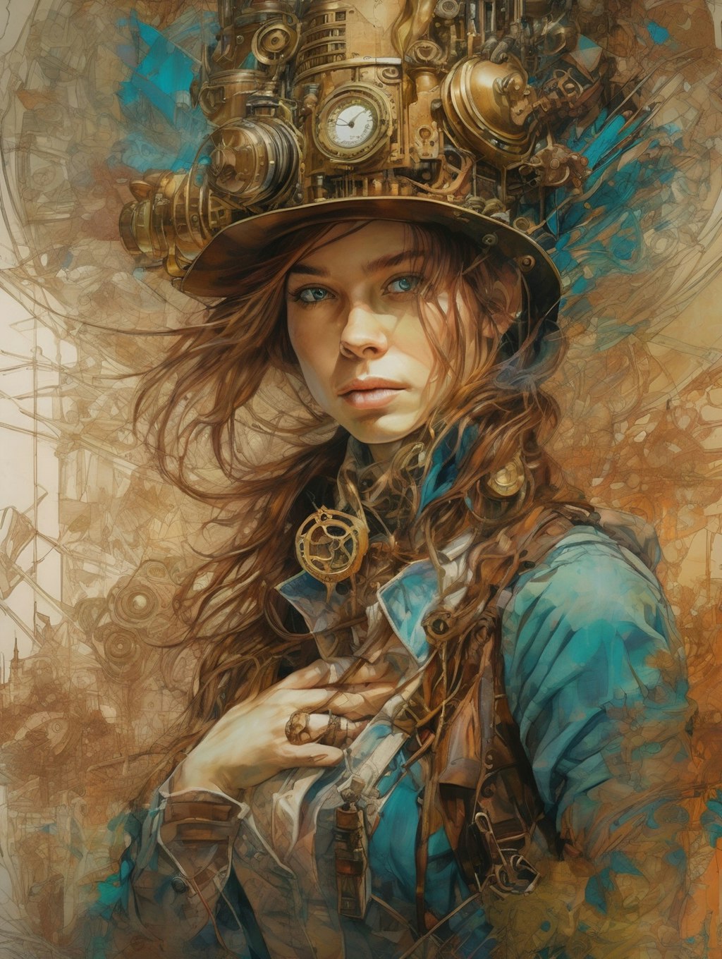 Steampunk Lady