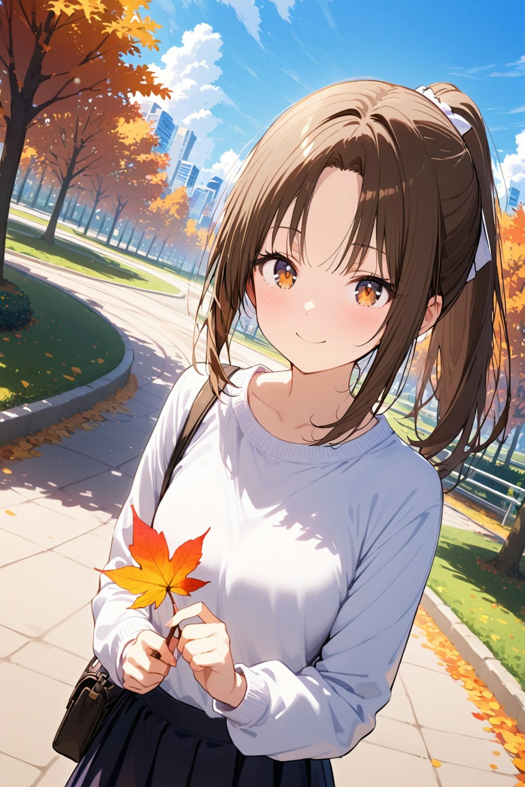 紅葉🍁のおでこちゃん✨