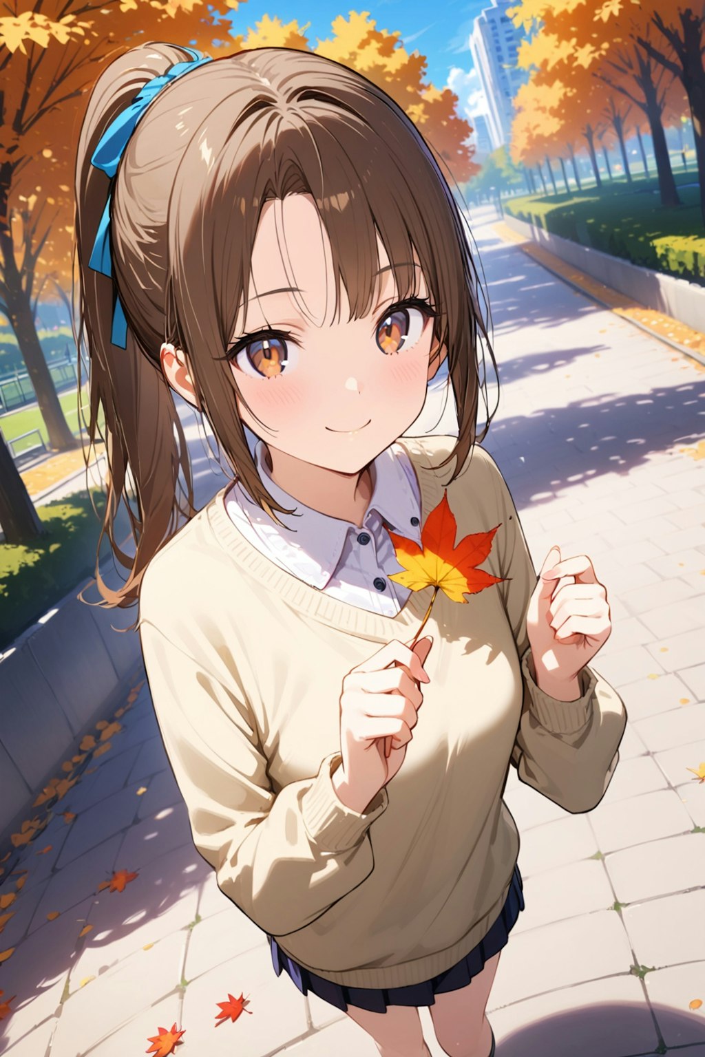 紅葉🍁のおでこちゃん✨