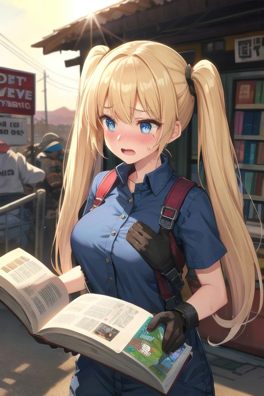 本屋の前で知る驚愕の事実