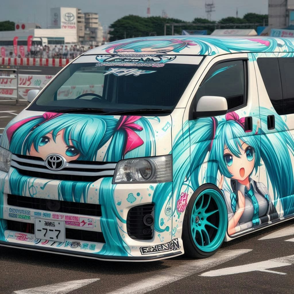 初音ミク痛車