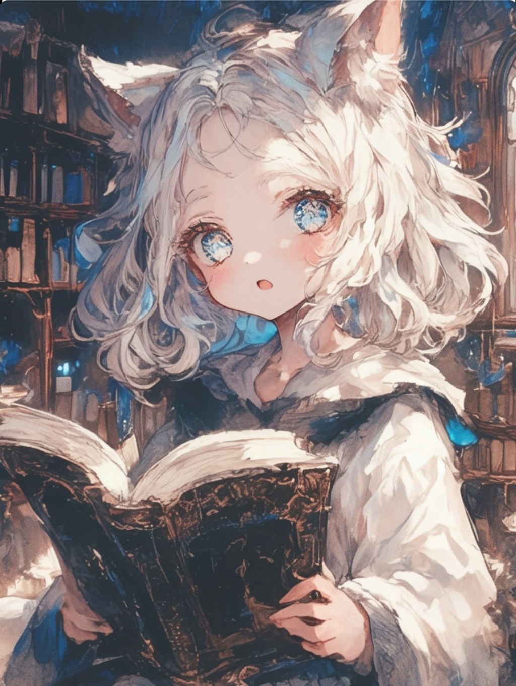 📖👧