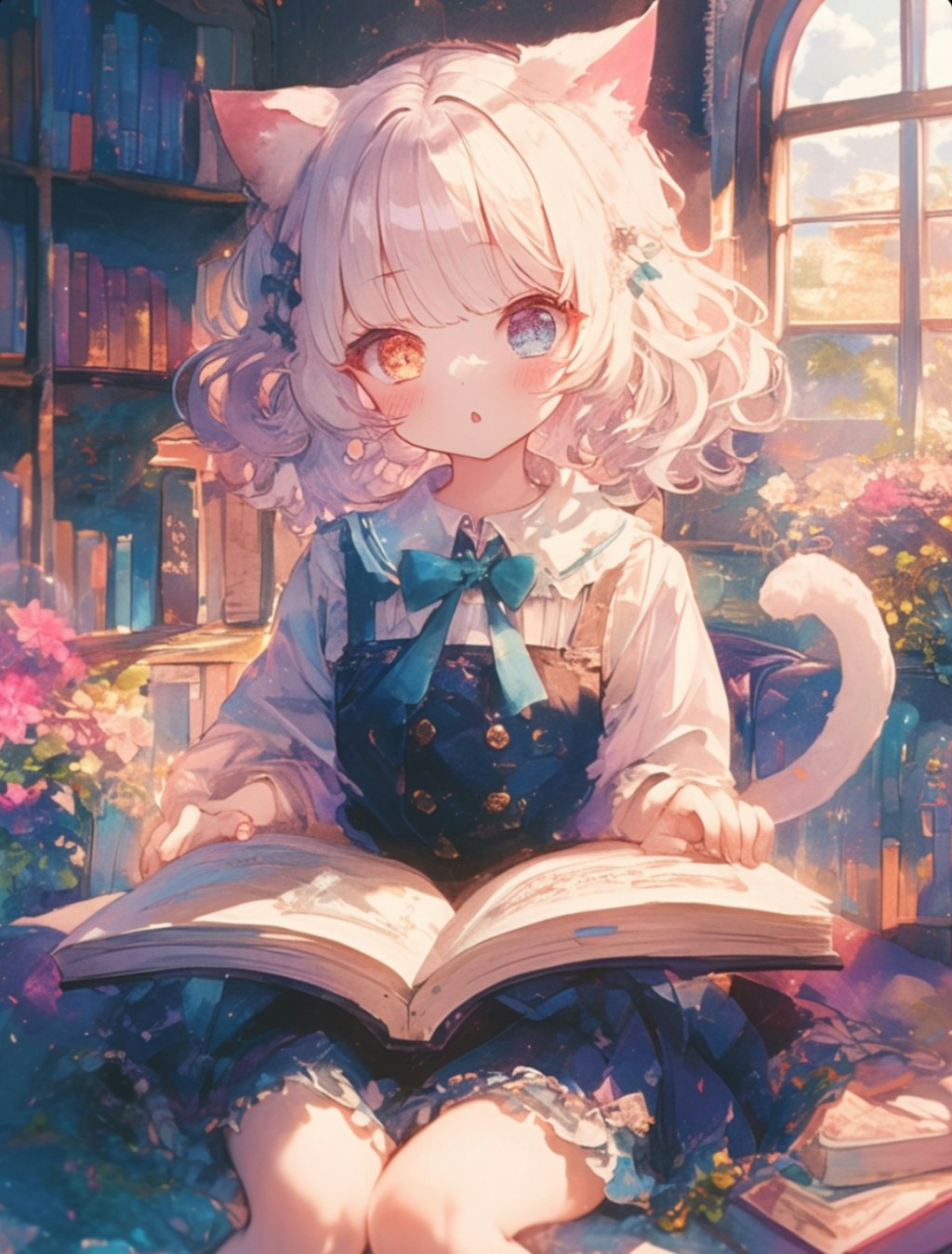 📖👧