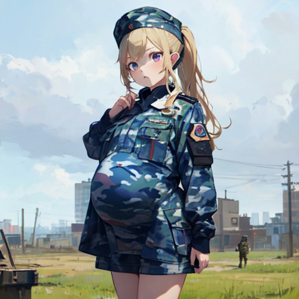 戦闘妊娠少女２０１