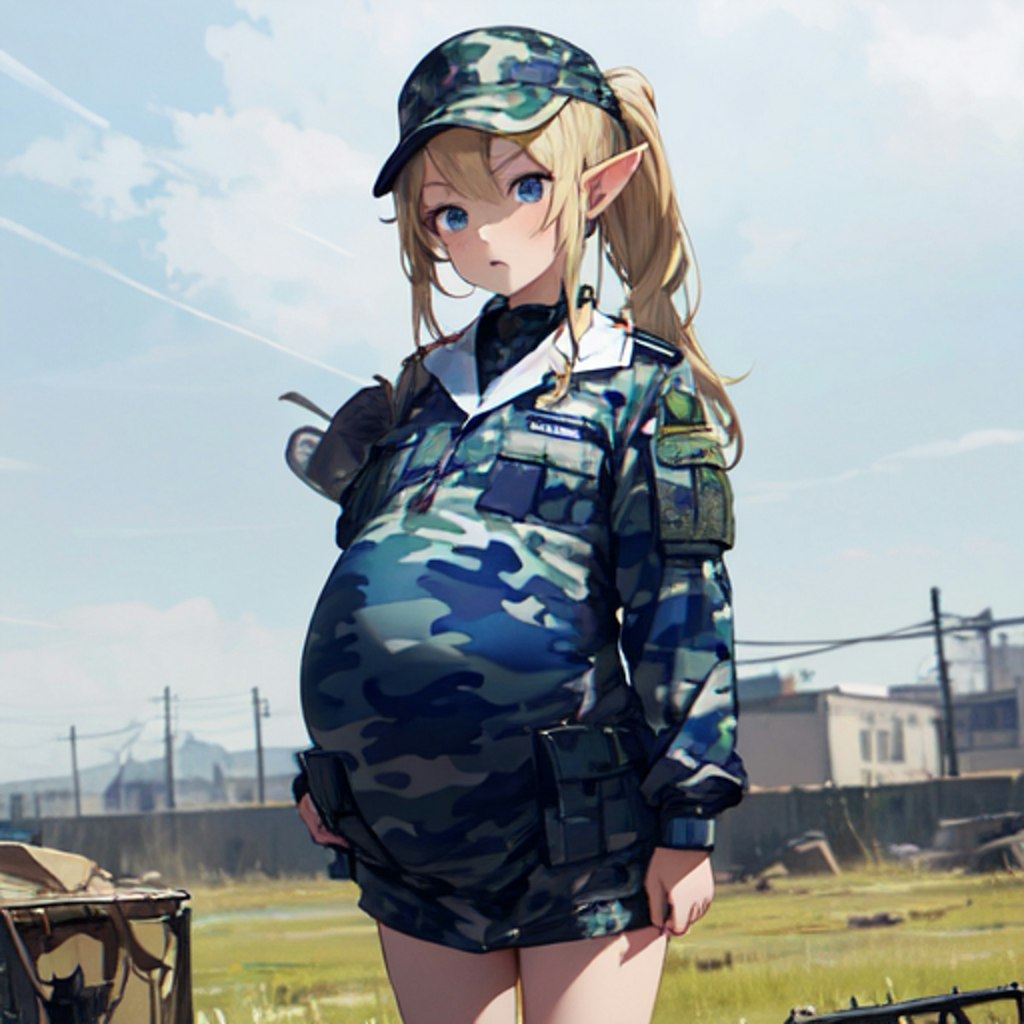 戦闘妊娠少女２０１