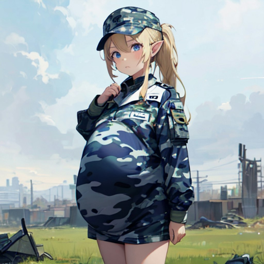 戦闘妊娠少女２０１