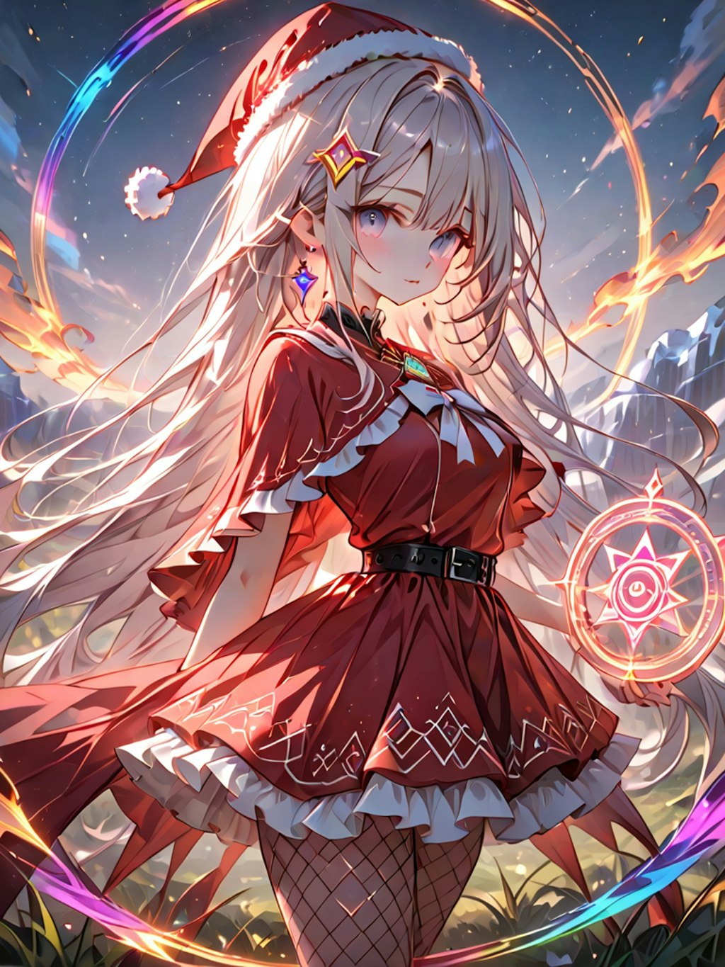 Santa girl