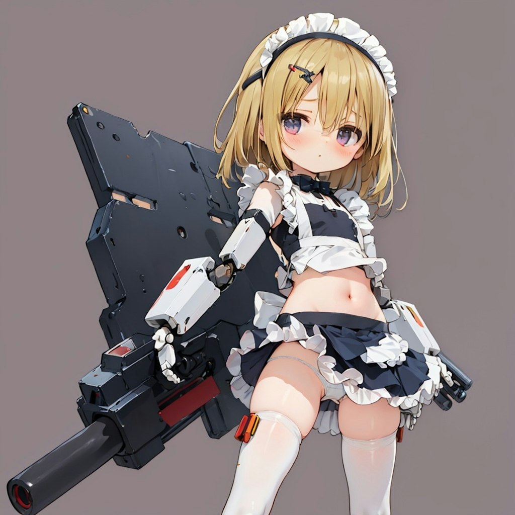 戦うメイドさん