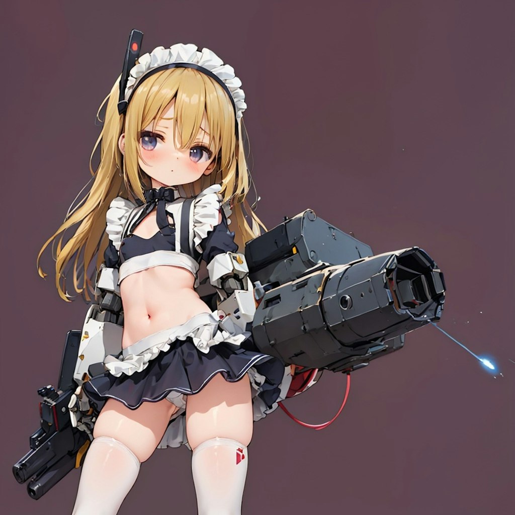 戦うメイドさん