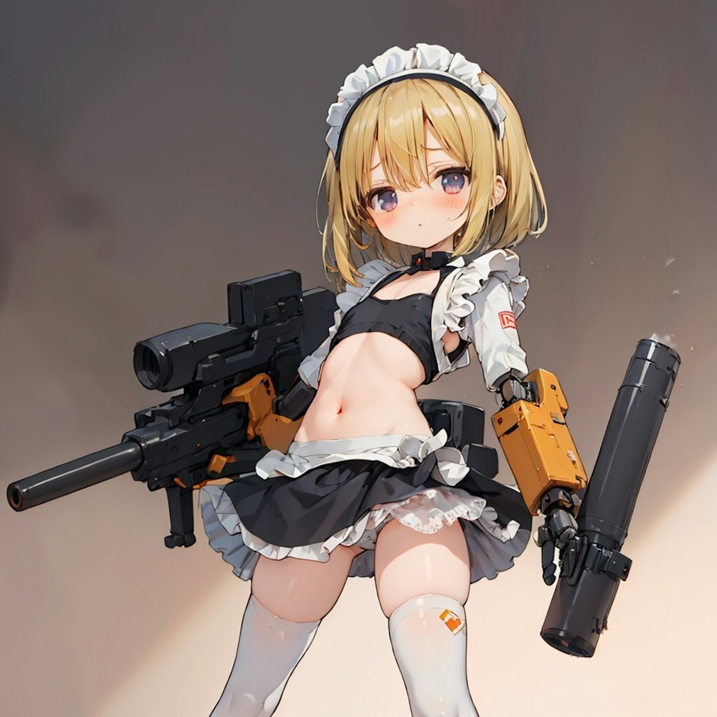 戦うメイドさん