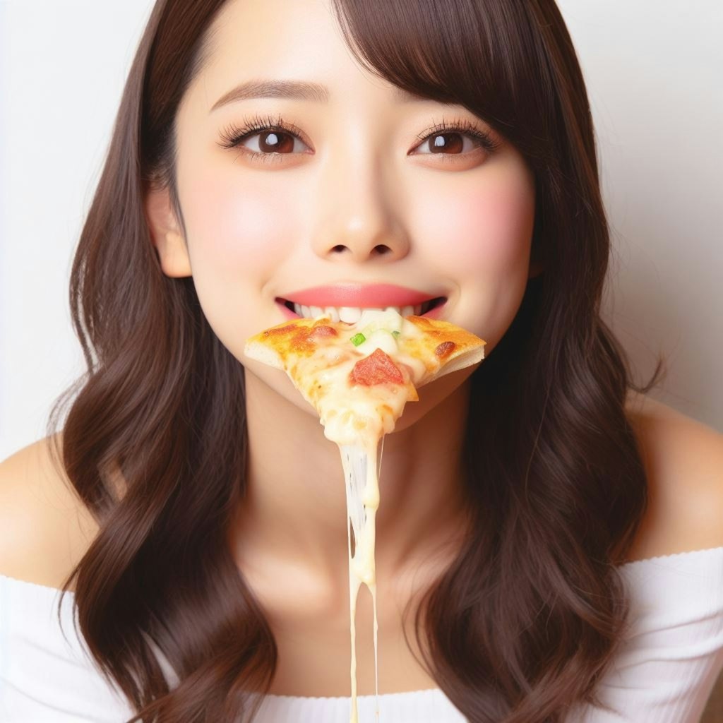 いただきまぁ～～～す🍕