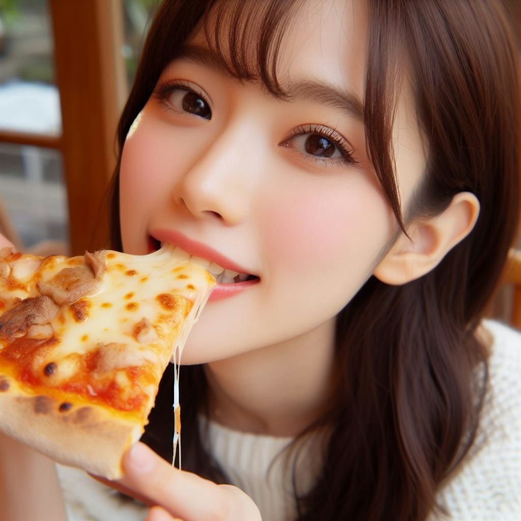 いただきまぁ～～～す🍕