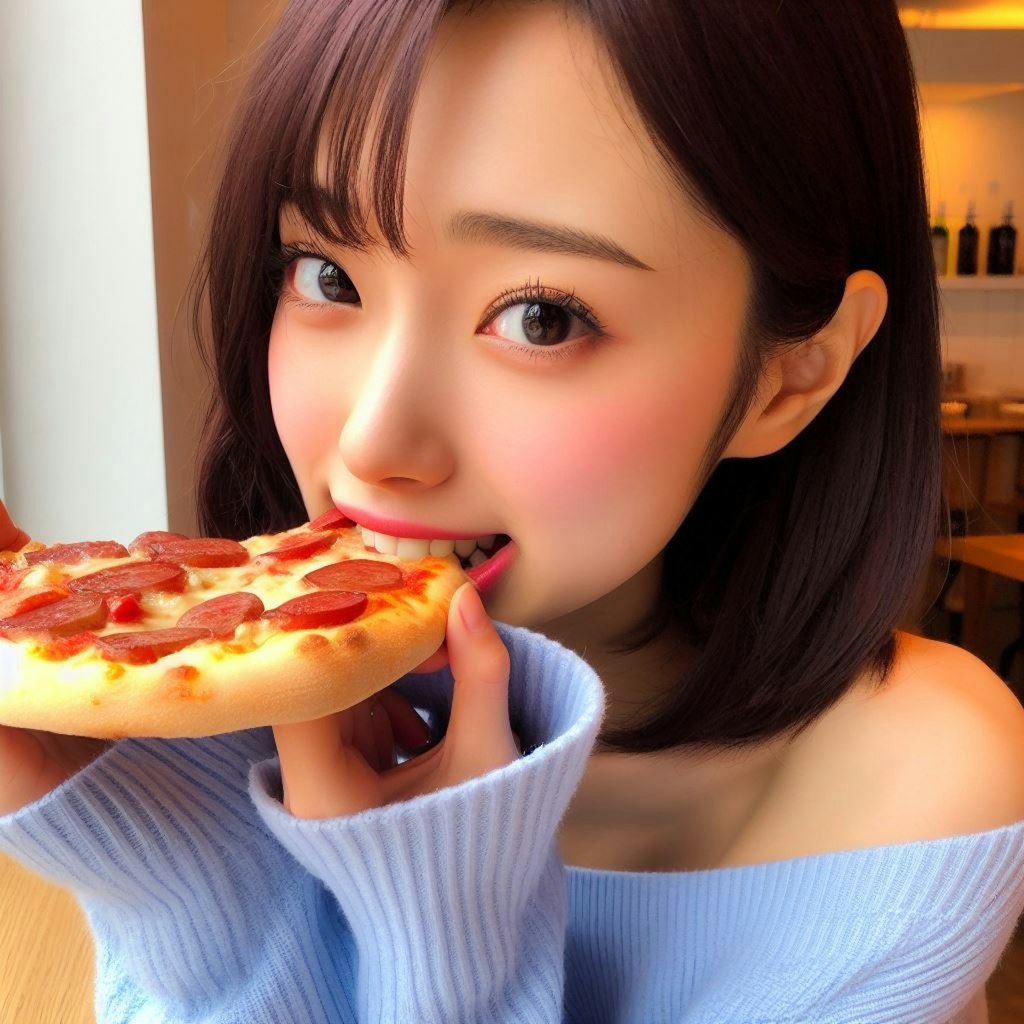 いただきまぁ～～～す🍕