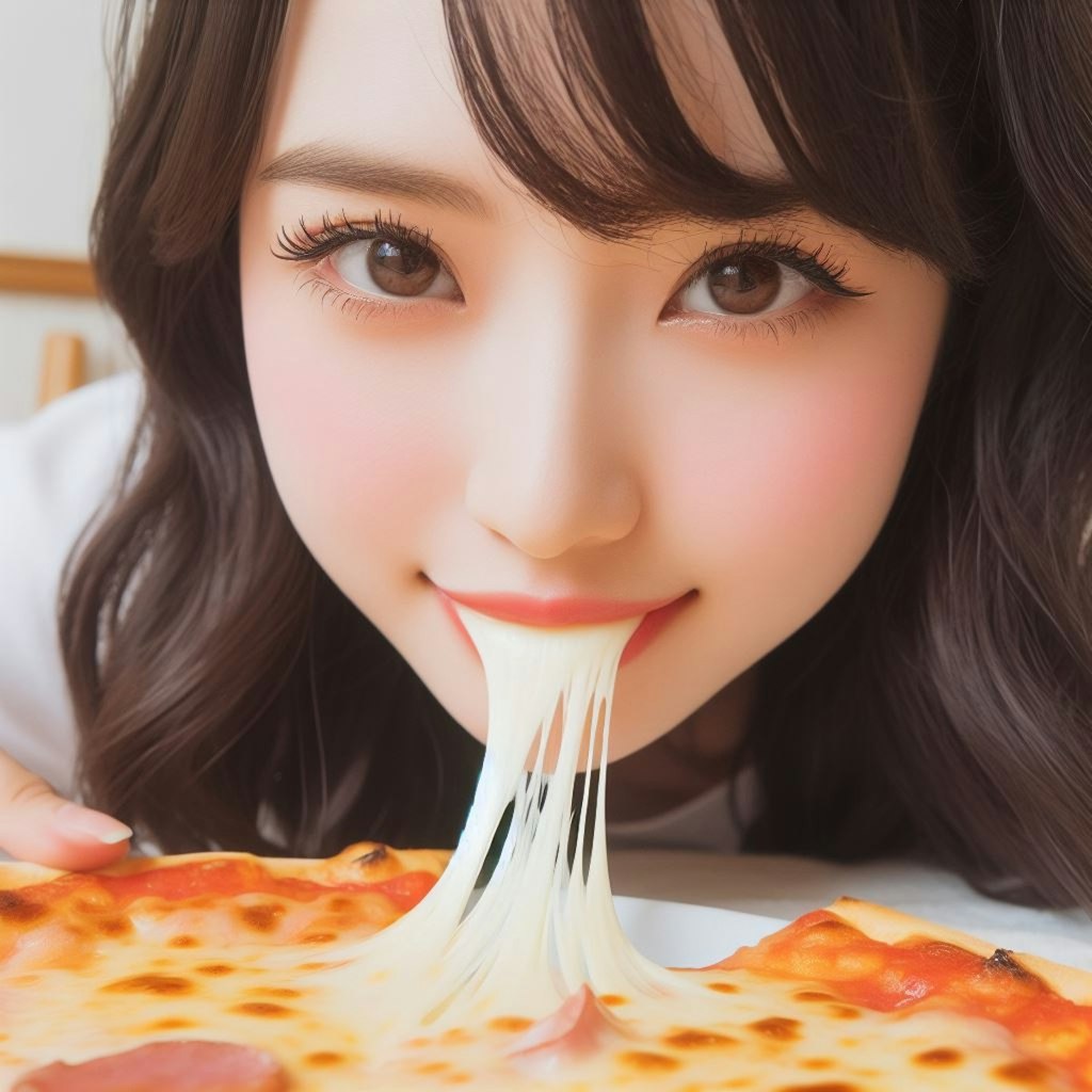 いただきまぁ～～～す🍕