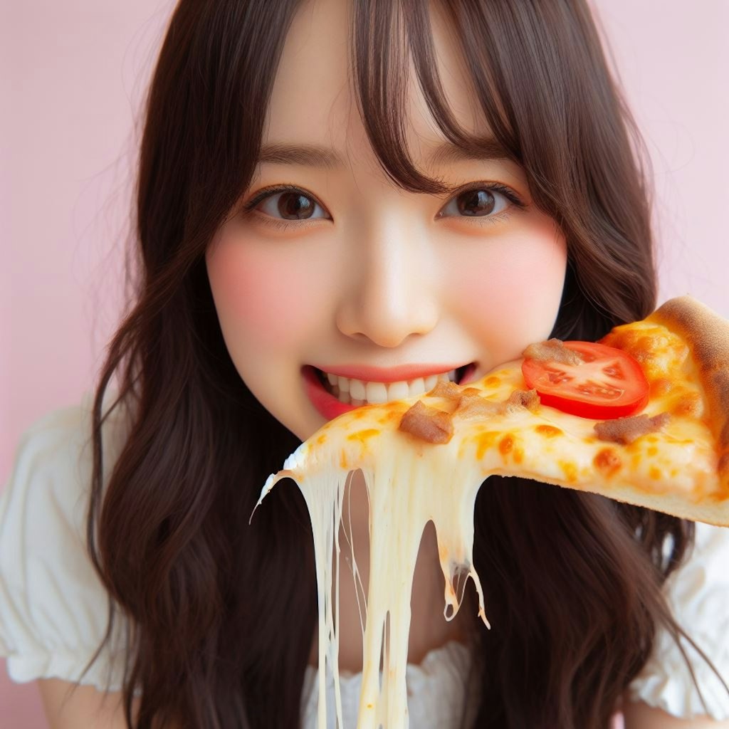 いただきまぁ～～～す🍕