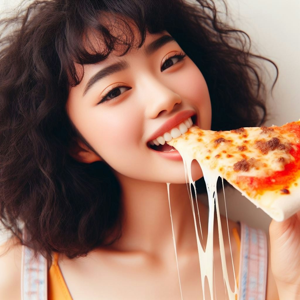 いただきまぁ～～～す🍕